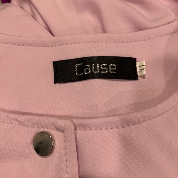 Super Cute Button Up Lilac Dress - Picture 2 of 2